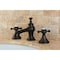Kingston Brass KC7065BX 8" Widespread Bathroom Faucet, Oil Rubbed Bronze KC7065BX - alternate 2